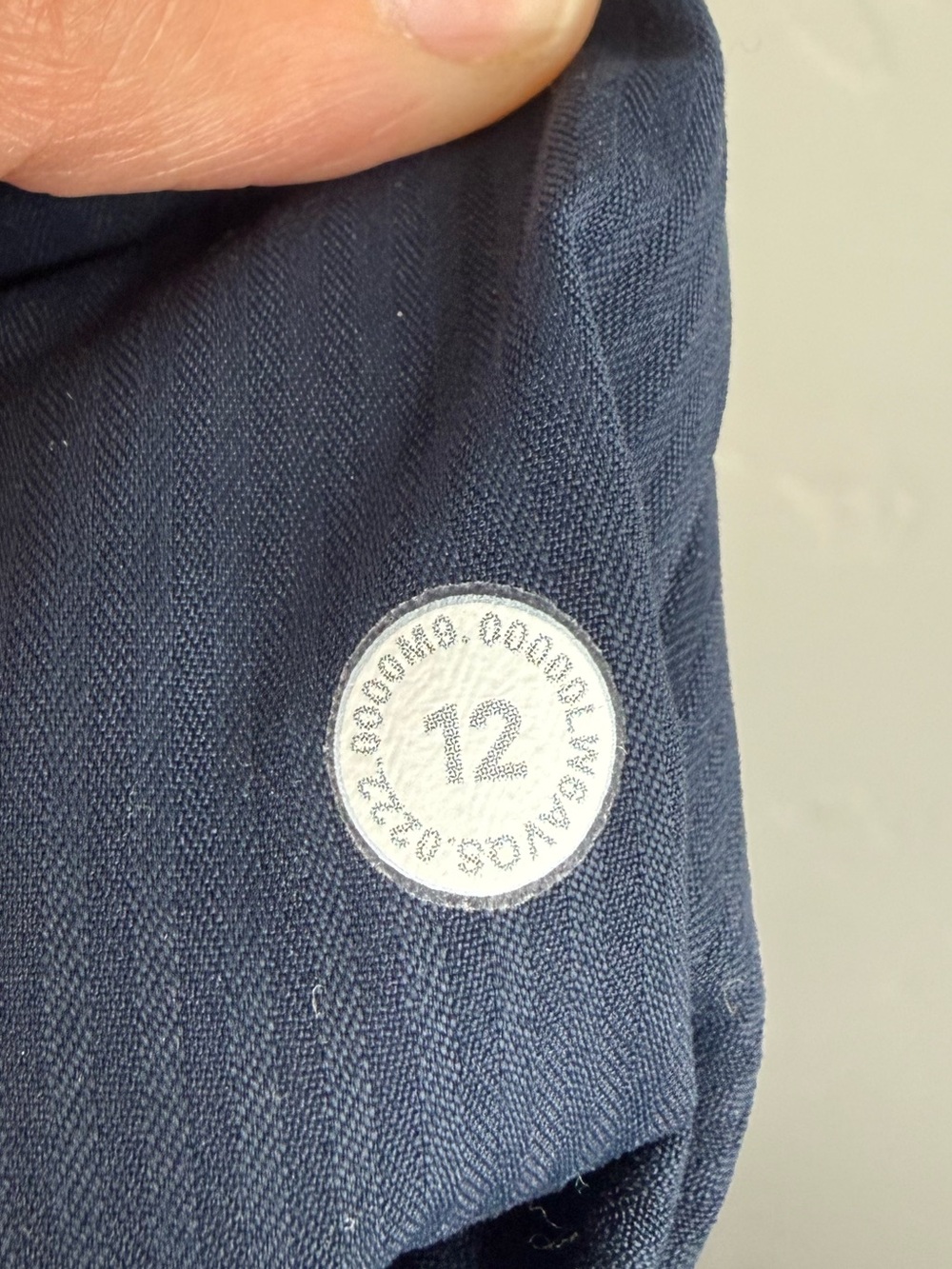 Lululemon Dance Studio Crop *25" True Navy Size 12 - Picture 10 of 11